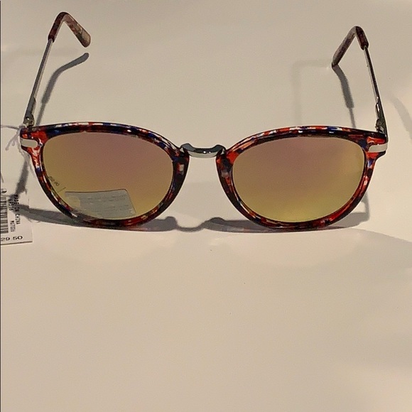 🔥 Last Pair! 🔥 J. Crew Factory Mixed Media Mirrored Sunglasses - Picture 5 of 6